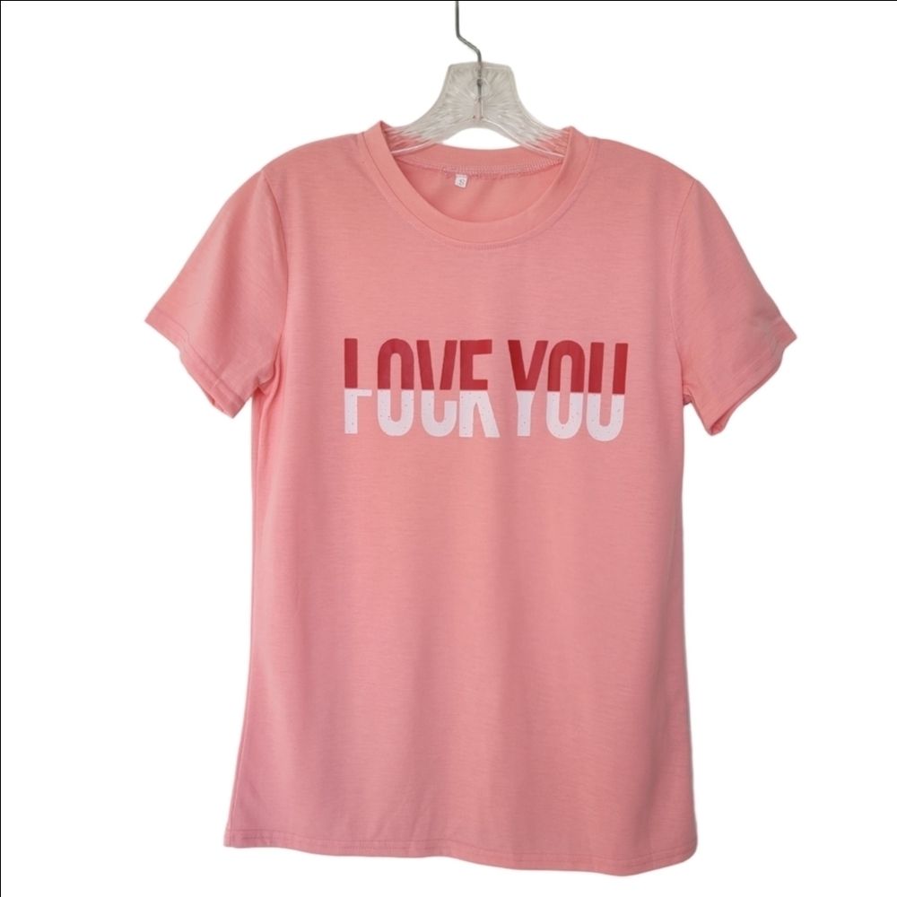 Pink Love You Women's T-Shirt